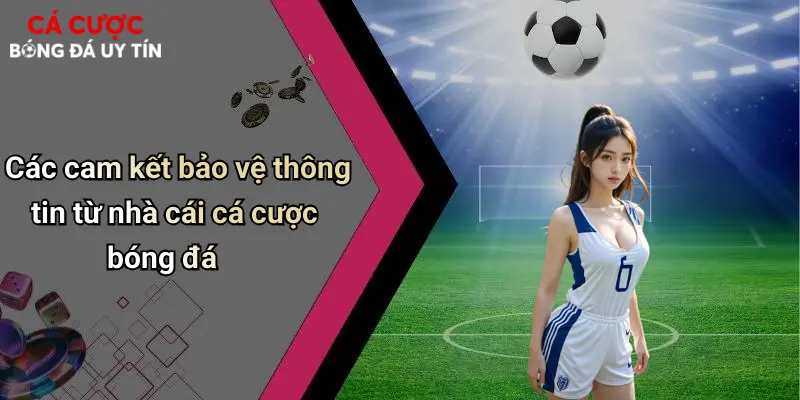 Các cam kết bảo vệ thông tin từ nhà cái cá cược bóng đá