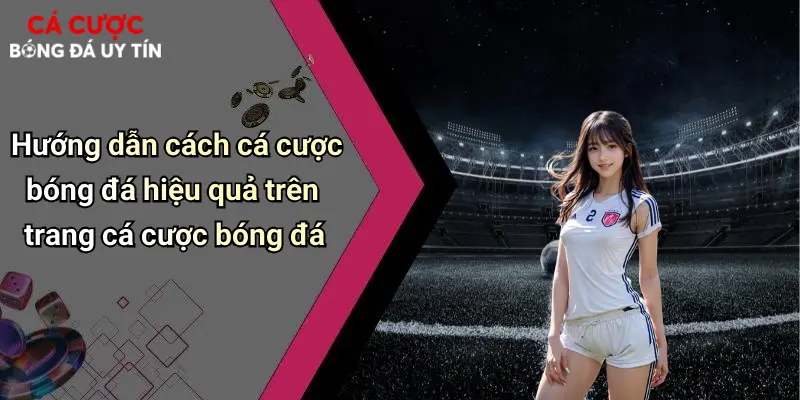 Hướng dẫn cách cá cược bóng đá hiệu quả trên trang cá cược bóng đá