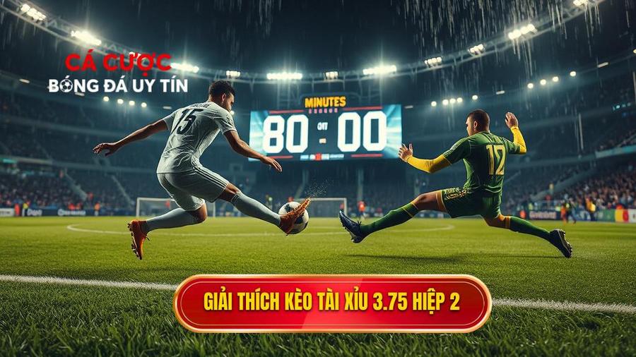 Hiểu rõ bản chất kèo tài xỉu 3.75 hiệp 2 là gì?