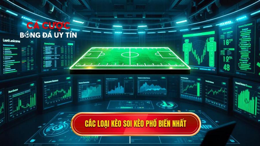 Các loại kèo phổ biến khi soi kèo trận hot nhất