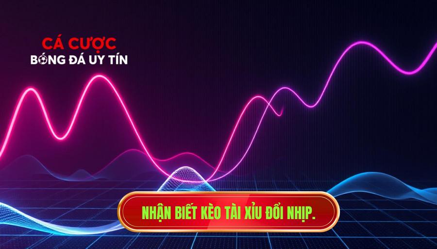 Nhận biết kèo tài xỉu đổi nhịp.