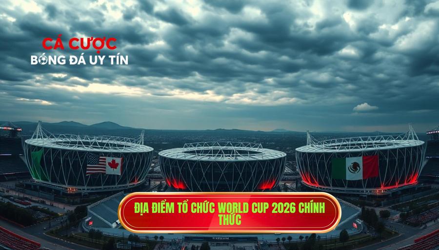 1. Địa điểm tổ chức World Cup 2026 chính thức