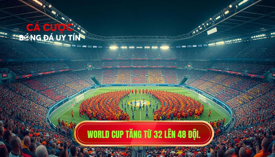 1. World Cup tăng từ 32 lên 48 đội.