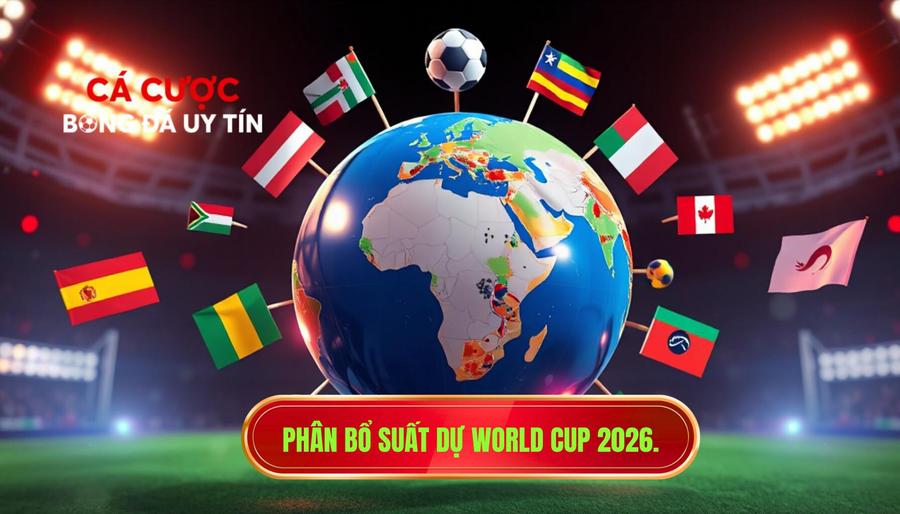 2. Phân bổ suất dự World Cup 2026.