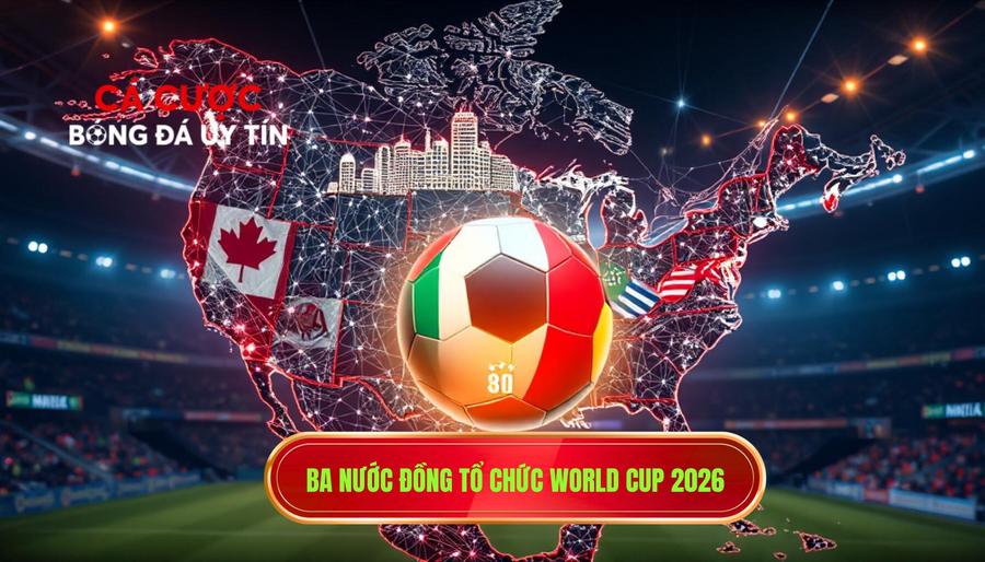 3. Ba nước đồng tổ chức World Cup 2026