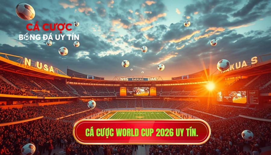 Cá cược World Cup 2026 uy tín.