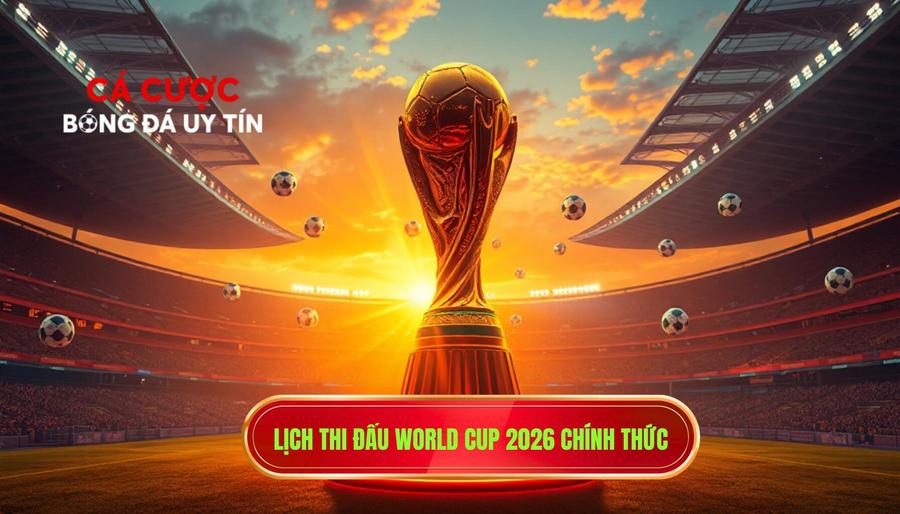 Lịch thi đấu World Cup 2026 chính thức