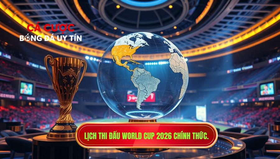 Lịch thi đấu World Cup 2026 chính thức.